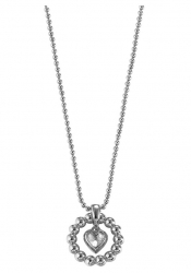 Esprit Ladies´ Necklace Pellet Heart Silver