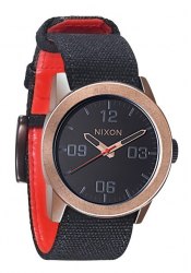 Nixon The Private Antique Copper / Black Men´s Watch