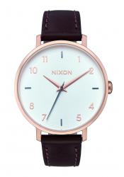 Nixon The Arrow Leather Rose Gold / Silver
