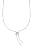 Damenkette Side Silber
