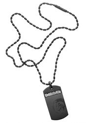 Diesel Men´s necklace Step Up Tag Gun