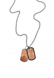 Diesel Double Dogtags Men´s Necklace