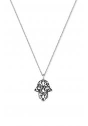 Engelsrufer Ladies´ Necklace Hand of Fatimas Markasite