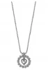 Damenkette Pellet Heart Silver