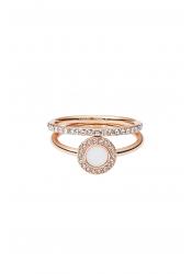 Fossil Classic White Ladies´ Ring