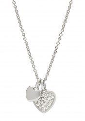 Fossil Sterling Heart Ladies´ Necklace