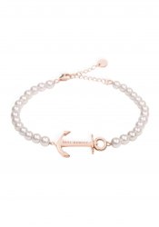Paul Hewitt Bracelet Anchor Spirit Pearl Rose Gold