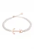 Armband Anchor Spirit Pearl Rose Gold