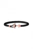 Ankerarmband Phreps Lite Rosegold Nylon Black