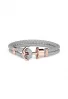 Ankerarmband Phreps Rosegold Grau