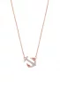 Damenkette Crazy Wave Roségold