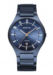 BERING Men´s Watch Ocean Blue Titanium