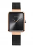 Damenuhr Classic Square Schwarz