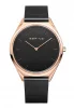 Herrenuhr Ultra Slim 4.8 Schwarz