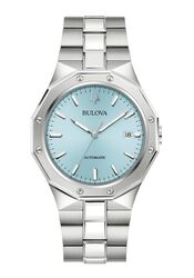 Bulova Octagon Automatic Watch Iceblue