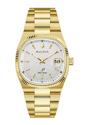 Bulova Super Seville 262 kHz Quarzuhr Gold