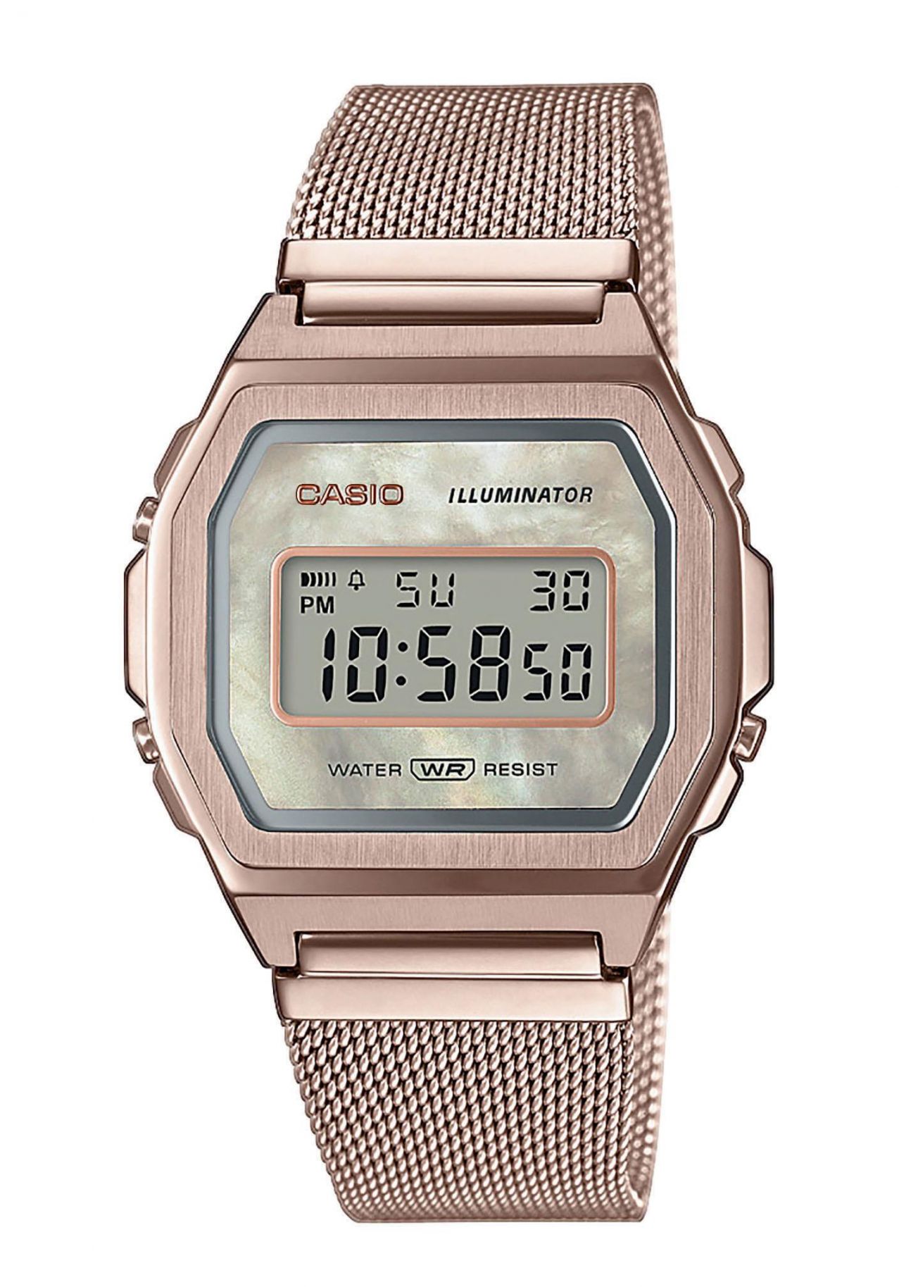 Casio Vintage Steel wrist watch A1000MCG-9EF nur 125.00