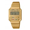 Digitaluhr Vintage Edgy Gold