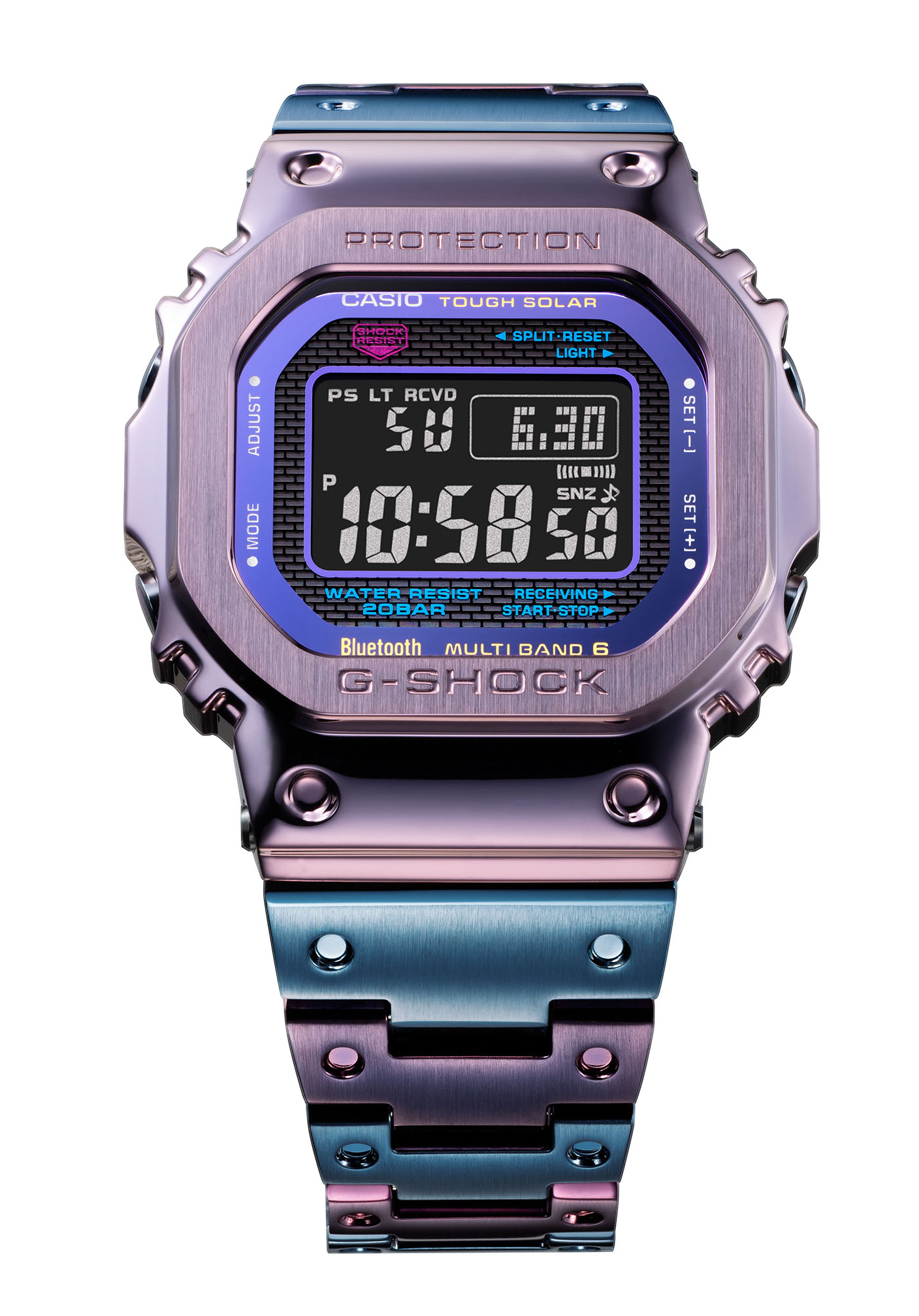 定期購入【断捨離】カシオ　CASIO　GMW-5000PB-6FJ 東京トワイライト 時計