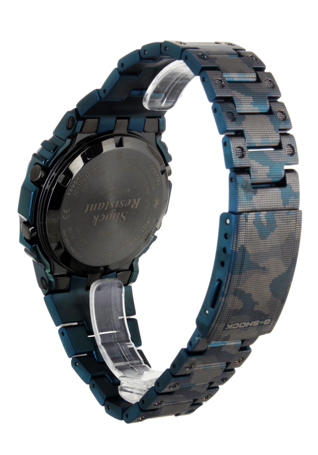 g shock blue camo