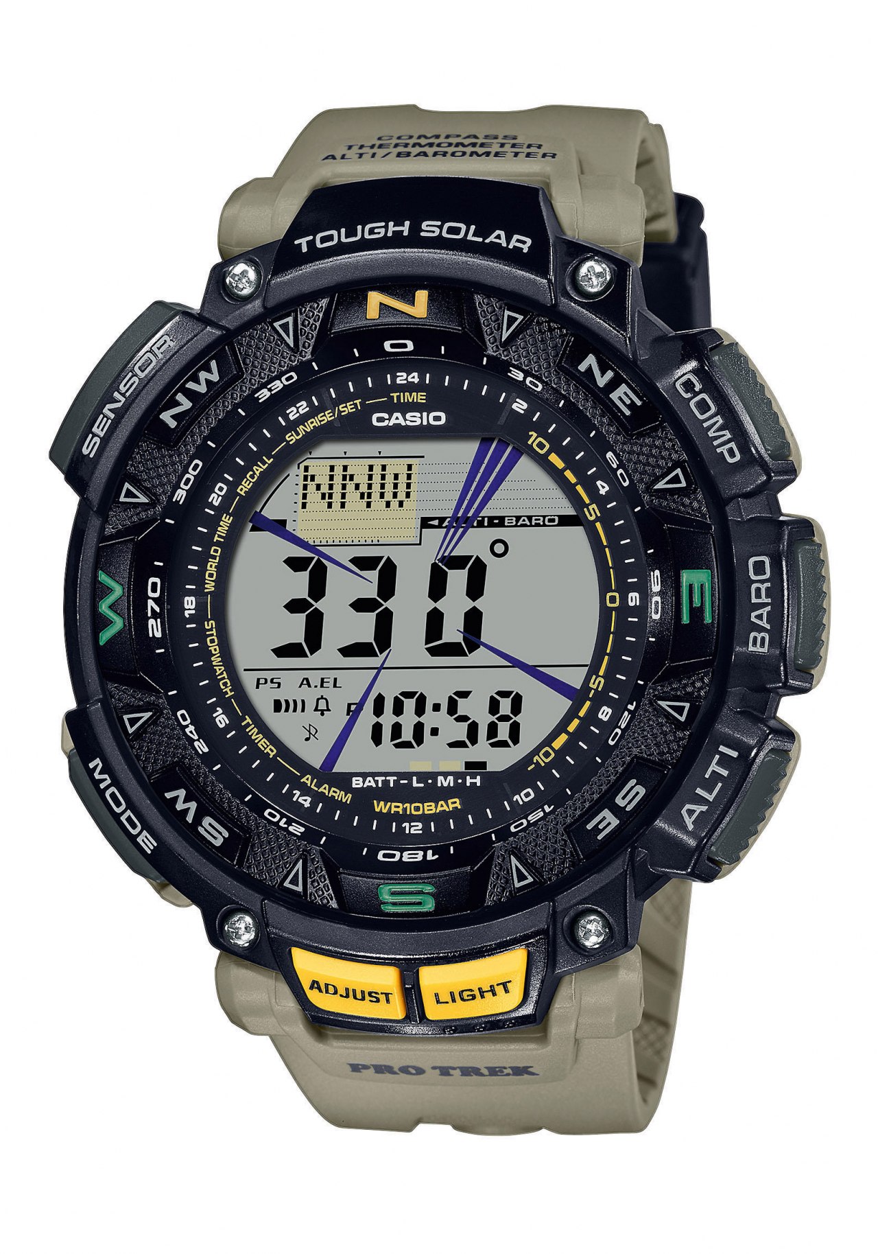 Casio Pro Trek Solar-Digital Watch PRG-240-5ER nur 199.00