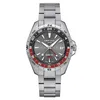 DS-X GMT Quarz Rot-Schwarz
