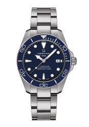 Certina DS Action Powermatic 80 40.5mm Titan Blue