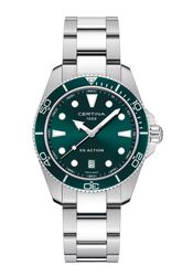 Certina DS Action 40mm PreciDrive Quarz Green