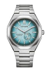 Citizen Super Titanium Small Second Automatic Ice Blue