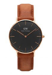 Daniel Wellington Classic Black Durham Rose Gold 36mm