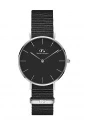 Daniel Wellington Classic Petite Cornwall Black Silver 32mm