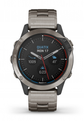 Garmin Quatix 6 Sapphire Titanium Smartwatch