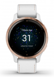Garmin VENU 2S GPS-Fitness Smartwatch Leatherstrap