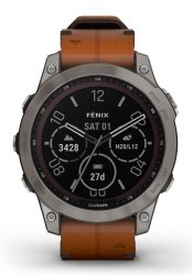 Garmin FENIX 7 Sapphire Solar Titan Slate Gray/Titanium