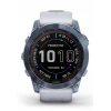 FENIX 7X Sapphire Solar Titan Steinweiss/Blau