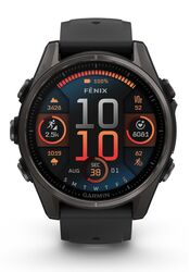 Garmin Fenix 8 43mm AMOLED Sapphire Black Carbongrau Titan