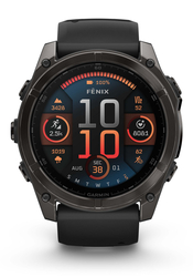 Garmin Fenix 8 51mm AMOLED Sapphire Black Carbongrau Titan DLC