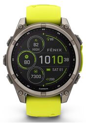 Garmin Fenix 8 47mm Solar Sapphire Graphit/Titanium Titan