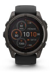 Garmin Fenix 8 51mm Solar Sapphire Graphit/Carbongrau Titan DLC