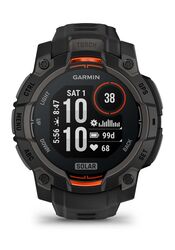 Garmin Instinct 3 Solar - 45mm Black with Silicon