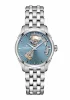 Jazzmaster Open Heart Damenuhr Blau