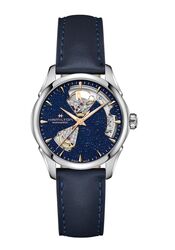 Hamilton Jazzmaster Open Heart 36 mm blue