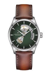 Hamilton Jazzmaster Open Heart 42 mm green