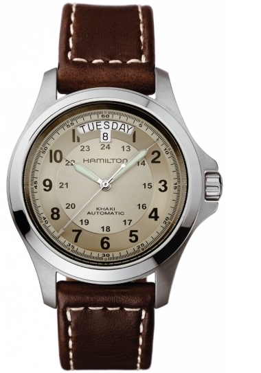 Hamilton Khaki King automatic watch 40mm Beige
