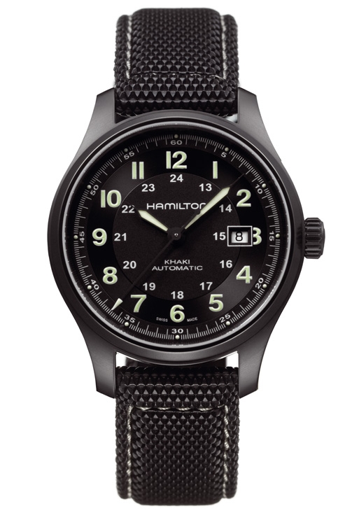 Hamilton Khaki Field automatic watch Titanium
