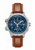 Khaki Pilot X-Wind Herrenchronograph GMT Braun