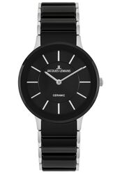 Jacques Lemans Women´s Watch Dublin HighTech Ceramic black