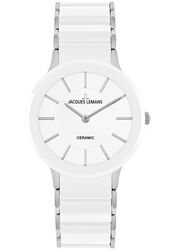 Jacques Lemans Women´s Watch Dublin HighTech Ceramic white