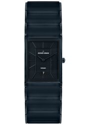 Jacques Lemans Men´s Watch Dublin HighTech Ceramic nightblueIP-blue