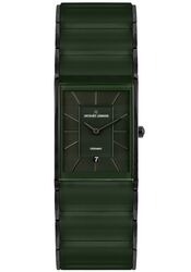 Jacques Lemans Men´s Watch Dublin HighTech Ceramic greenIP-black